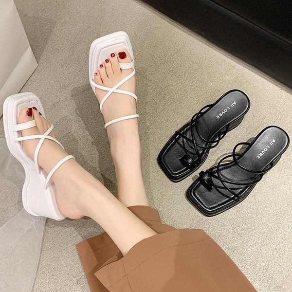 slippers female shoes rubber flip flops casual slides women heels loafers square toe platform on a wedge 2021 soft hawaiian, Black
slippers female shoes rubber flip flops casual slides women heels loafers square toe platform on a wedge 2021 soft hawaiian, Black