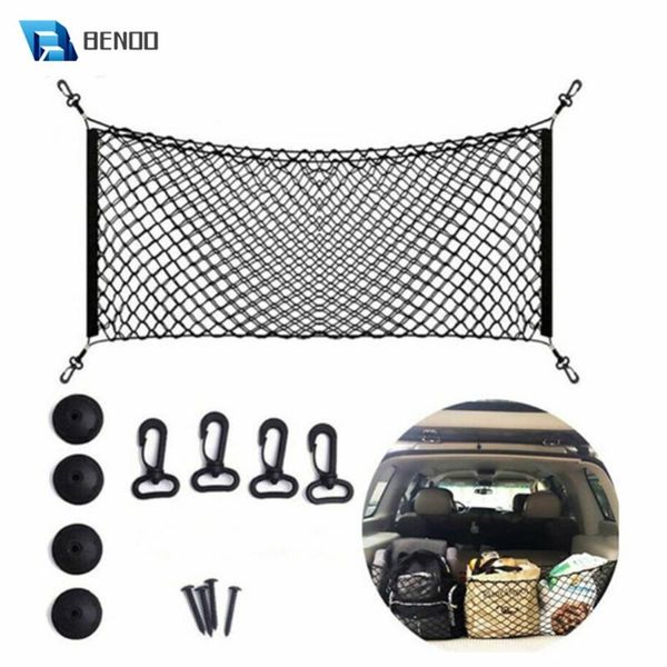 car organizer benoo 1 pack 40cm*90cm rear cargo trunk storage net 2-layer automotive for suv plus mounting point
car organizer benoo 1 pack 40cm*90cm rear cargo trunk storage net 2-layer automotive for suv plus mounting point