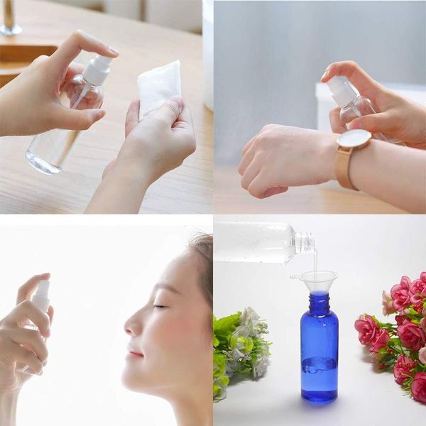 storage bottles & jars plastic 100ml empty spray bottle for travel cosmetic makeup refillable perfume atomizer containers
storage bottles & jars plastic 100ml empty spray bottle for travel cosmetic makeup refillable perfume atomizer containers
