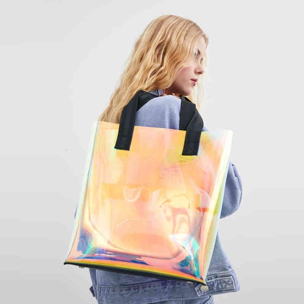 evening bags laser hologram transparent original brand shoulder pvc clear big tote summer beach large capacity shopping ms5u
evening bags laser hologram transparent original brand shoulder pvc clear big tote summer beach large capacity shopping ms5u