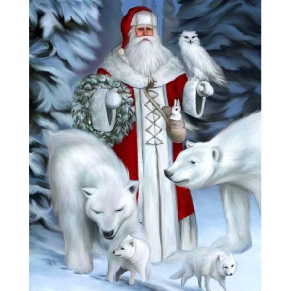 paintings diy christmas series frameless digital oil painting children gift hand-painted santa claus standing in the snow
paintings diy christmas series frameless digital oil painting children gift hand-painted santa claus standing in the snow