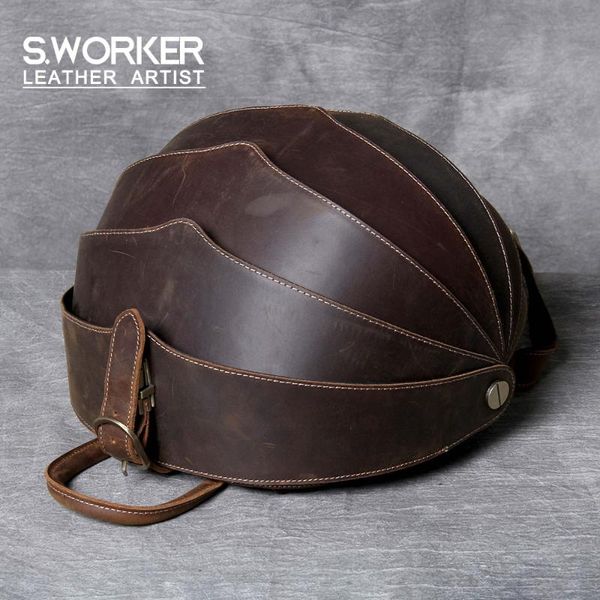backpack s.worker vintage stylish cowhide leather original design genuine package individuality beetle bag shoulder
backpack s.worker vintage stylish cowhide leather original design genuine package individuality beetle bag shoulder
