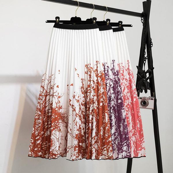 skirts 2021 printed pleated skirt women for spring summer elastic waist mid womens a-line long femme, Black
skirts 2021 printed pleated skirt women for spring summer elastic waist mid womens a-line long femme, Black