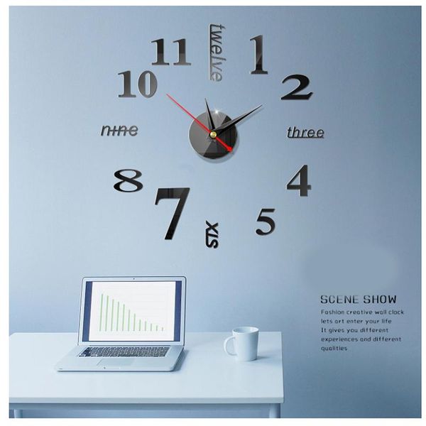 3d simple acrylic wall clock stickers self-adhesive art decal wall clocks home decor living room clock modern design
3d simple acrylic wall clock stickers self-adhesive art decal wall clocks home decor living room clock modern design