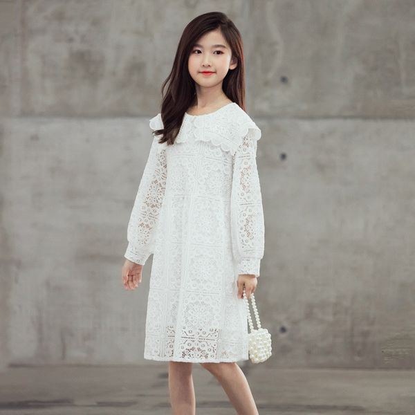 kids dresses for girls 2021 spring autumn long sleeve white lace girl dress elegant princess costume childrens clothing 6-16y, Red;yellow
kids dresses for girls 2021 spring autumn long sleeve white lace girl dress elegant princess costume childrens clothing 6-16y, Red;yellow