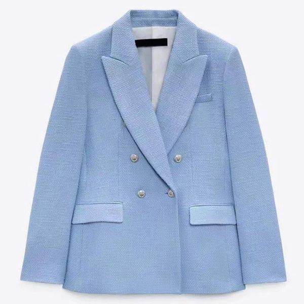 women's suits & blazers office lady blazer notched neck long sleeve suit jacket double breasted slim elegant chic autumn female outwear, White;black
women's suits & blazers office lady blazer notched neck long sleeve suit jacket double breasted slim elegant chic autumn female outwear, White;black