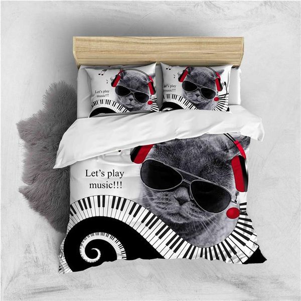 bedding sets all size super soft fashioned cats lovely fancy animal kids 100% polyester 3d set duvet cover 220x240
bedding sets all size super soft fashioned cats lovely fancy animal kids 100% polyester 3d set duvet cover 220x240
