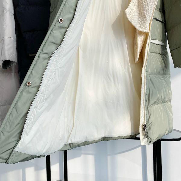 Winter 2021 New Long Sleeve Hooded White Duck Down Jacket Casaco Feminino Women Loose Style Warm Coat JWEP, Black
Winter 2021 New Long Sleeve Hooded White Duck Down Jacket Casaco Feminino Women Loose Style Warm Coat JWEP, Black