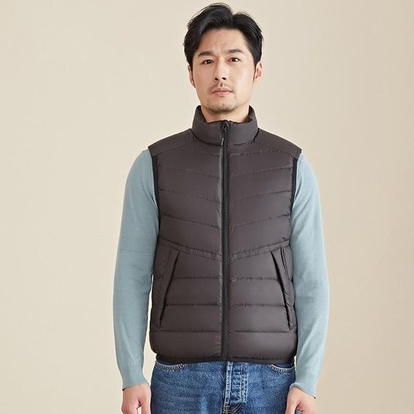 men's vests bang 90 down warm vest ultra light man winter solid sleeveless jacket lightweight waterproof, Black;white
men's vests bang 90 down warm vest ultra light man winter solid sleeveless jacket lightweight waterproof, Black;white