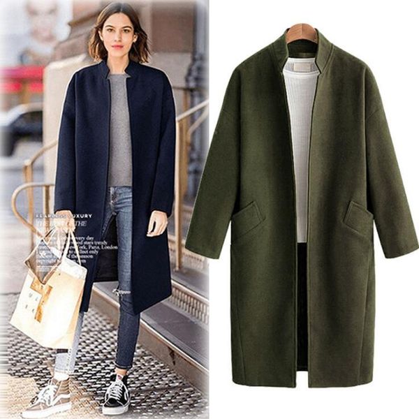 women's trench coats women hairy green blue autumn winter coat casual loose open stitch plus size, Tan;black
women's trench coats women hairy green blue autumn winter coat casual loose open stitch plus size, Tan;black