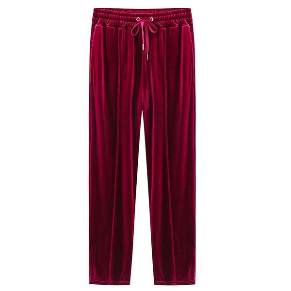 men's pants men women velvet velour straight zipper buttom sweat, Black 
men's pants men women velvet velour straight zipper buttom sweat, Black
