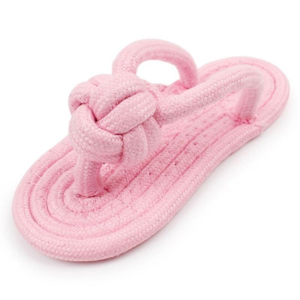 dog apparel cute flip pet toy cotton braided slippers puppies chew play resistant to biting
dog apparel cute flip pet toy cotton braided slippers puppies chew play resistant to biting