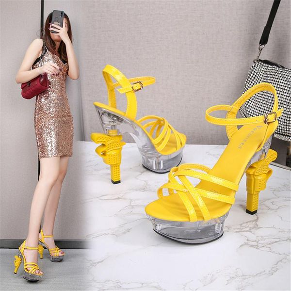 transparent sandals woman 2021 waterproof platform high heels 14 cm female stilettos fashion show pole dance shoes 34-43, Black
transparent sandals woman 2021 waterproof platform high heels 14 cm female stilettos fashion show pole dance shoes 34-43, Black