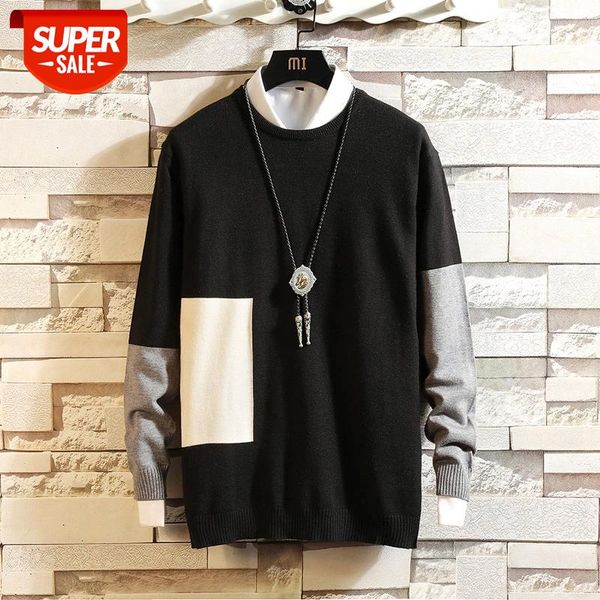 2021 new sweater men's long sleeves autumn winter pullover knitted o-neck plus oversized 5xl #i03c, White;black
2021 new sweater men's long sleeves autumn winter pullover knitted o-neck plus oversized 5xl #i03c, White;black