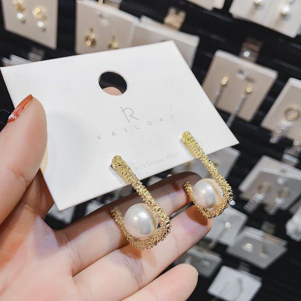 stud silver pin korea imitation pearl temperament geometric rectangle simple earrings for women girl fashion jewelry accessories, Golden;silver
stud silver pin korea imitation pearl temperament geometric rectangle simple earrings for women girl fashion jewelry accessories, Golden;silver