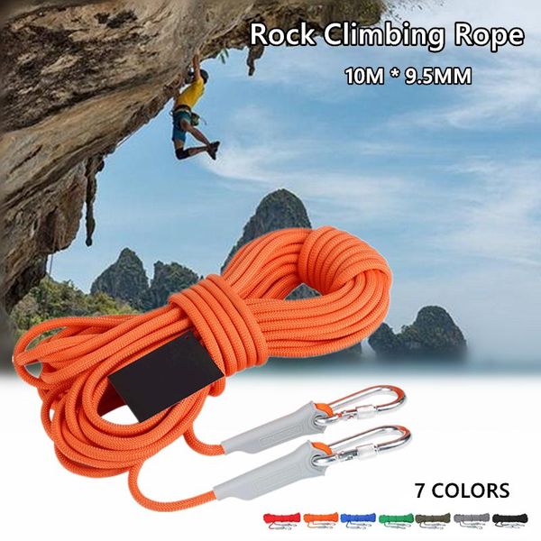 10m outdoor climbing cord camping rope survival hiking paracord clothesline with hooks
10m outdoor climbing cord camping rope survival hiking paracord clothesline with hooks