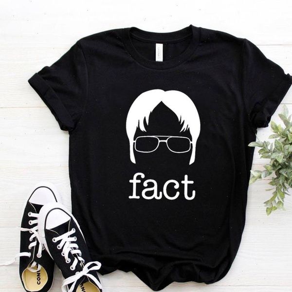 women t shirt facts office fans print tshirt women short sleeve o neck loose t shirt ladies causal tee shirt, White
women t shirt facts office fans print tshirt women short sleeve o neck loose t shirt ladies causal tee shirt, White