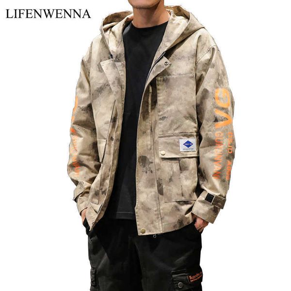 arrival mens jacket fashion camouflage male outerwear coat mens clothing trend of mens hooded loose bomber jacket m-5xl 210528, Black;brown
arrival mens jacket fashion camouflage male outerwear coat mens clothing trend of mens hooded loose bomber jacket m-5xl 210528, Black;brown