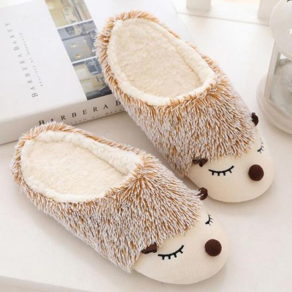 slippers cartoon hedgehog women cotton warm snow winter shoes home non-slip indoor flat xx452, Black
slippers cartoon hedgehog women cotton warm snow winter shoes home non-slip indoor flat xx452, Black