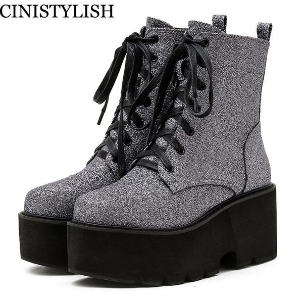 boots shoes on platform ankle for women bling black silver chunk high heel ladies goth punk style demonia lace up fashion
boots shoes on platform ankle for women bling black silver chunk high heel ladies goth punk style demonia lace up fashion
