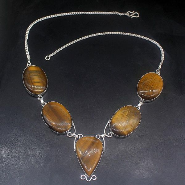 chains gemstonefactory jewelry big promotion 925 silver elegant gold tigers eye charm ladies women chain necklace 20215015
chains gemstonefactory jewelry big promotion 925 silver elegant gold tigers eye charm ladies women chain necklace 20215015