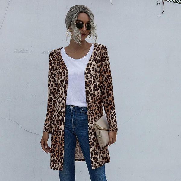 women's knits & tees ouslee autumn winter women leopard cardigan pockets long length cotton loose button sleeves pocket cardigans, White
women's knits & tees ouslee autumn winter women leopard cardigan pockets long length cotton loose button sleeves pocket cardigans, White