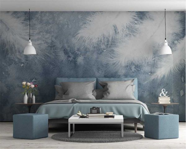 custom 3d p wallpaper mural modern minimalist hand-painted feather small fresh nordic background wall
custom 3d p wallpaper mural modern minimalist hand-painted feather small fresh nordic background wall