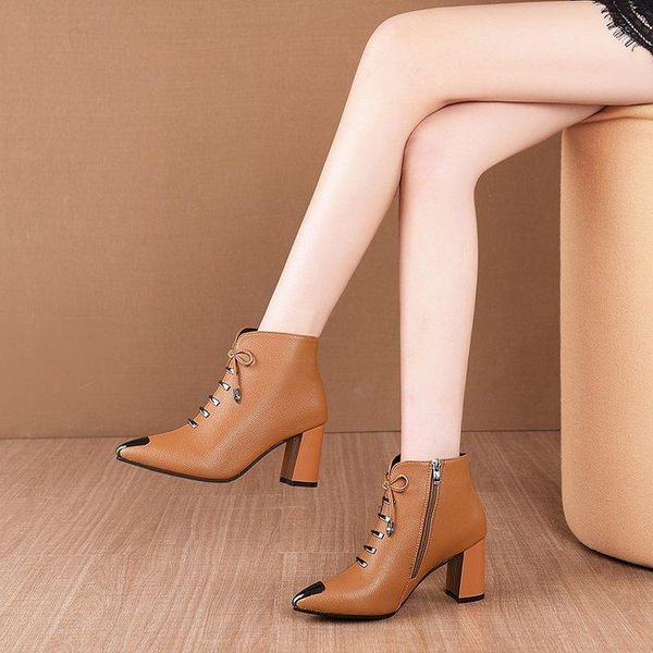 boots 2021 autumn and winter female british style wild thick-heeled pointed iron toe high-heeled ankle, Black
boots 2021 autumn and winter female british style wild thick-heeled pointed iron toe high-heeled ankle, Black