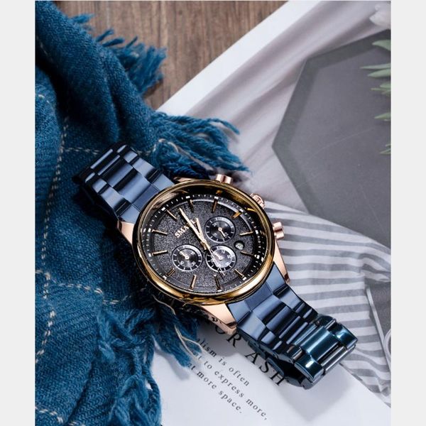 wristwatches classic stainless steel watch men wrist watches daily waterproof calendar military quartz wristwatch clock male luxury, Slivery;brown
wristwatches classic stainless steel watch men wrist watches daily waterproof calendar military quartz wristwatch clock male luxury, Slivery;brown