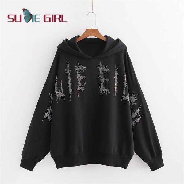 sudie girl winter loose all-match hooded stand-up collar long-sleeved shiny casual wear with hat ladies trend letters 201127, Black
sudie girl winter loose all-match hooded stand-up collar long-sleeved shiny casual wear with hat ladies trend letters 201127, Black
