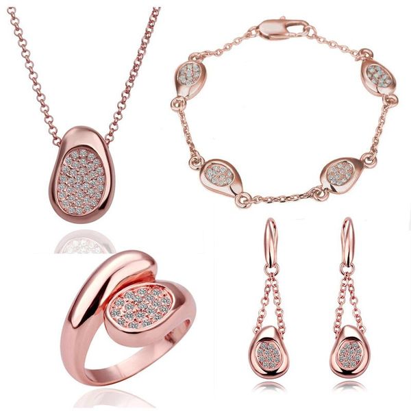 earrings & necklace wholesales gp full rhinestone pea shape pendant necklace+earrings+bracelet+ring fashion brand jewelry set, Silver
earrings & necklace wholesales gp full rhinestone pea shape pendant necklace+earrings+bracelet+ring fashion brand jewelry set, Silver