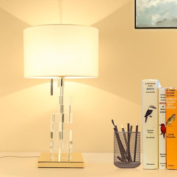 nordic post-modern light luxury crystal lamp for living room study bedroom bedside table lamp simple temperament decorative
nordic post-modern light luxury crystal lamp for living room study bedroom bedside table lamp simple temperament decorative