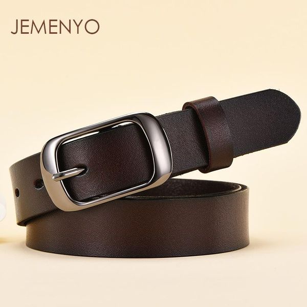 belts women's cowskin genuine leather belt for girl lady simple fashion fine korean casual pin buckle jeans narrow wide, Black;brown
belts women's cowskin genuine leather belt for girl lady simple fashion fine korean casual pin buckle jeans narrow wide, Black;brown