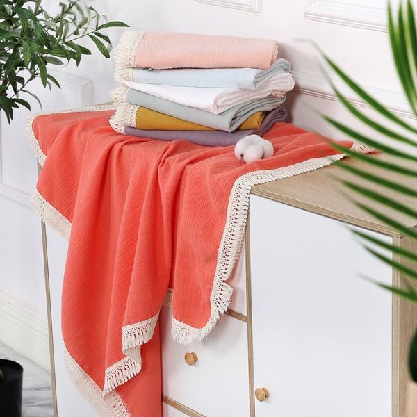 blankets & swaddling born baby cotton muslin tassel blanket soft quilt children swaddle accessories
blankets & swaddling born baby cotton muslin tassel blanket soft quilt children swaddle accessories