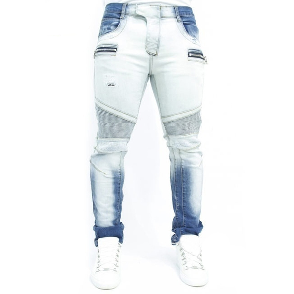 men jeans straight zipper biker jean pants high waisted spring autumn streetwear male desiger washed jean pants trousers 2pcs, Blue
men jeans straight zipper biker jean pants high waisted spring autumn streetwear male desiger washed jean pants trousers 2pcs, Blue