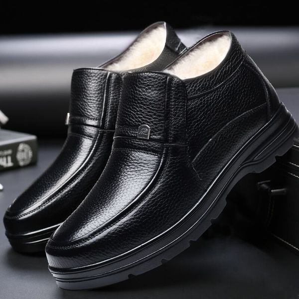 genuine winter of men white sheep's leather boots white-style british warm casual high cotton wool blend side zip shoes 89 fmxd, Black
genuine winter of men white sheep's leather boots white-style british warm casual high cotton wool blend side zip shoes 89 fmxd, Black