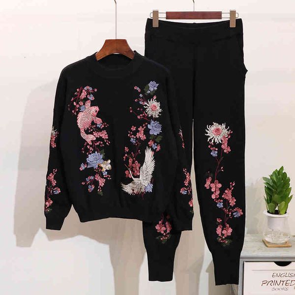 women's tracksuits women's sweater assemblies + long pants knitted or crocheted suit winter casual embroidery 2 set of two parts o, Gray
women's tracksuits women's sweater assemblies + long pants knitted or crocheted suit winter casual embroidery 2 set of two parts o, Gray