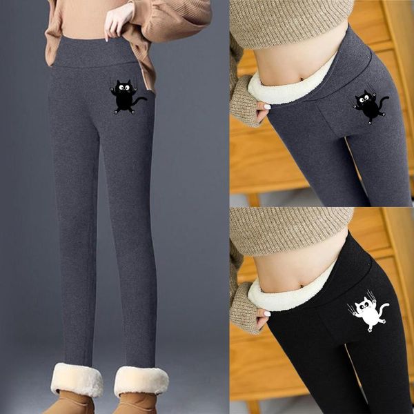 yoga outfit sport leggings womens autumn winter solid color cat prints workout home warm elastic waist plush trousers pants
yoga outfit sport leggings womens autumn winter solid color cat prints workout home warm elastic waist plush trousers pants