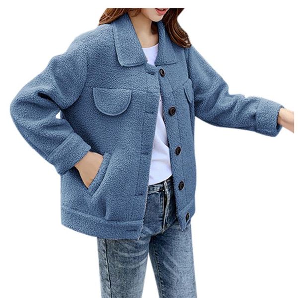ostrich winter button coat women 2021 autumn solid hooded faux fur coat long sleeve casual pocket fleece jacket outwear, Black;brown
ostrich winter button coat women 2021 autumn solid hooded faux fur coat long sleeve casual pocket fleece jacket outwear, Black;brown