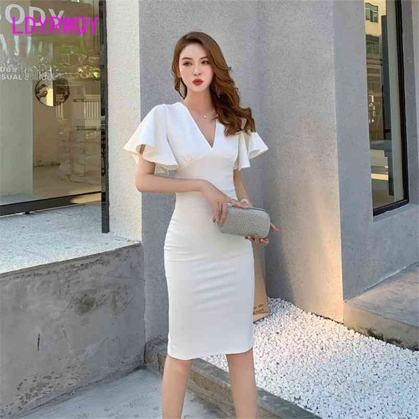 ldyrwqy spring and summer female slim fit split v-neck bag hip ruffle dres office lady 210603, Black;gray
ldyrwqy spring and summer female slim fit split v-neck bag hip ruffle dres office lady 210603, Black;gray
