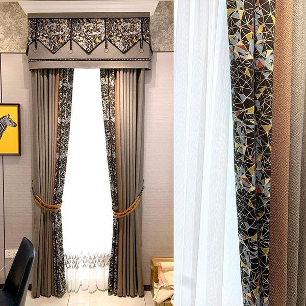 curtain & drapes nordic british 2021 high-end cotton and linen american geometric edge curtains for living dining room bedroom studyroom
curtain & drapes nordic british 2021 high-end cotton and linen american geometric edge curtains for living dining room bedroom studyroom