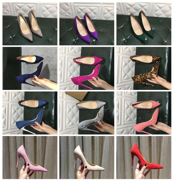luxury designer women shoes red bottoms high heels pointed toe red sole 8cm 10cm 12cm suede pumps wedding dress shoes, Black
luxury designer women shoes red bottoms high heels pointed toe red sole 8cm 10cm 12cm suede pumps wedding dress shoes, Black