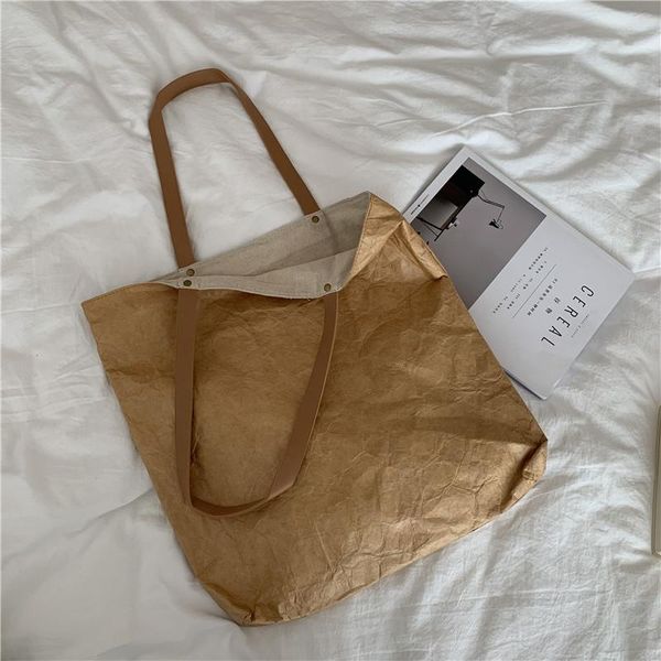 evening bags paper women handbag kraft shoulder bag solid color shopping portable large capacity tote 01-sb-sxnpdb
evening bags paper women handbag kraft shoulder bag solid color shopping portable large capacity tote 01-sb-sxnpdb