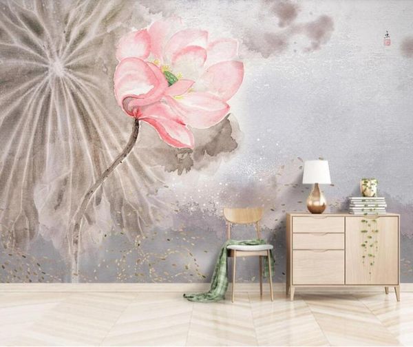 wallpapers customized wallpaper 3d mural chinese style simple and elegant ink lotus background wall decoration painting
wallpapers customized wallpaper 3d mural chinese style simple and elegant ink lotus background wall decoration painting