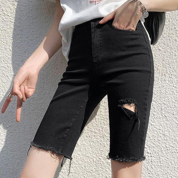 goplus summer denim women's shorts casual solid fashion black high waist plus size ropa mujer pantalones cortos de mujer 2021, White;black
goplus summer denim women's shorts casual solid fashion black high waist plus size ropa mujer pantalones cortos de mujer 2021, White;black