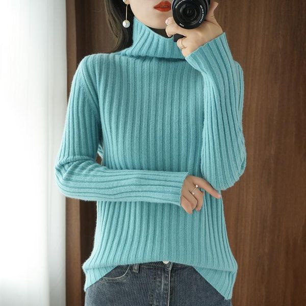 women's sweaters 2021 ladies sweater winter self-cultivation pit strip pile collar knitted pullover turtleneck cashmere bottoming shirt, White;black
women's sweaters 2021 ladies sweater winter self-cultivation pit strip pile collar knitted pullover turtleneck cashmere bottoming shirt, White;black