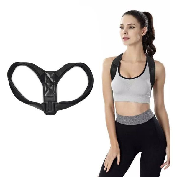 1pcs brace support belt adjustable back posture corrector clavicle spine back shoulder lumbar posture correction, Black;blue
1pcs brace support belt adjustable back posture corrector clavicle spine back shoulder lumbar posture correction, Black;blue