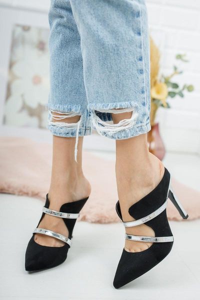 dress shoes elenas women heels season two color modern design gold hard hat detail high heel women's fashion, Black
dress shoes elenas women heels season two color modern design gold hard hat detail high heel women's fashion, Black