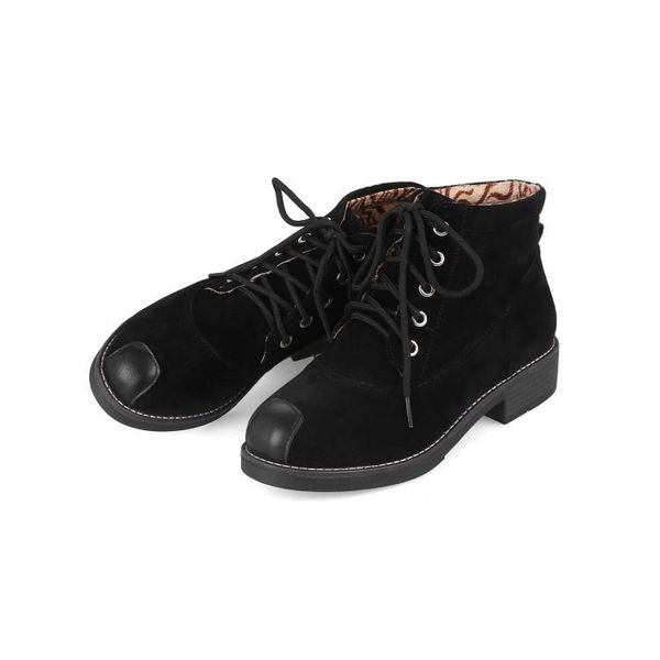 boots big size sweet round head lace up short women shoes ankle for ladies woman winter, Black
boots big size sweet round head lace up short women shoes ankle for ladies woman winter, Black