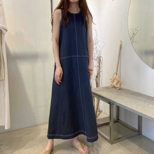 summer dress chic loose big swing sleeveless mid-length cotton linen dress sleeveless high waist women tank dress 210527, Black;gray
summer dress chic loose big swing sleeveless mid-length cotton linen dress sleeveless high waist women tank dress 210527, Black;gray